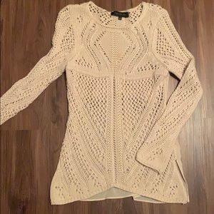 English rose crochet sweater